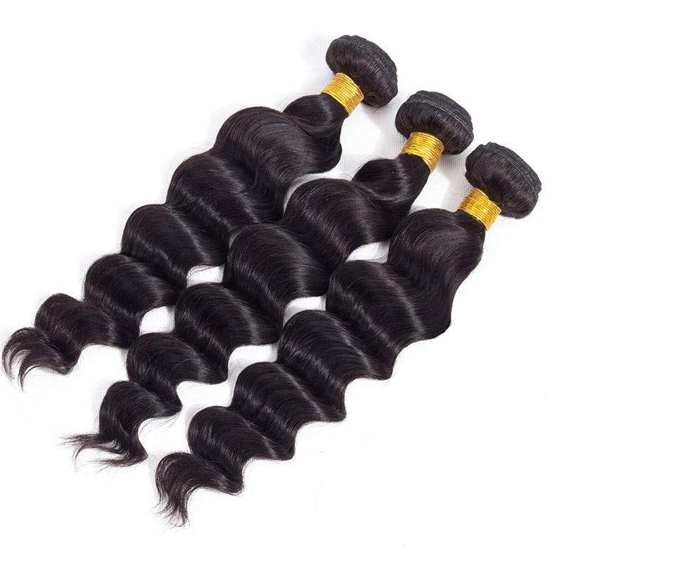 BeuMax 10A Grade 3/4 loose body wave bundles with 13x4 Frontal