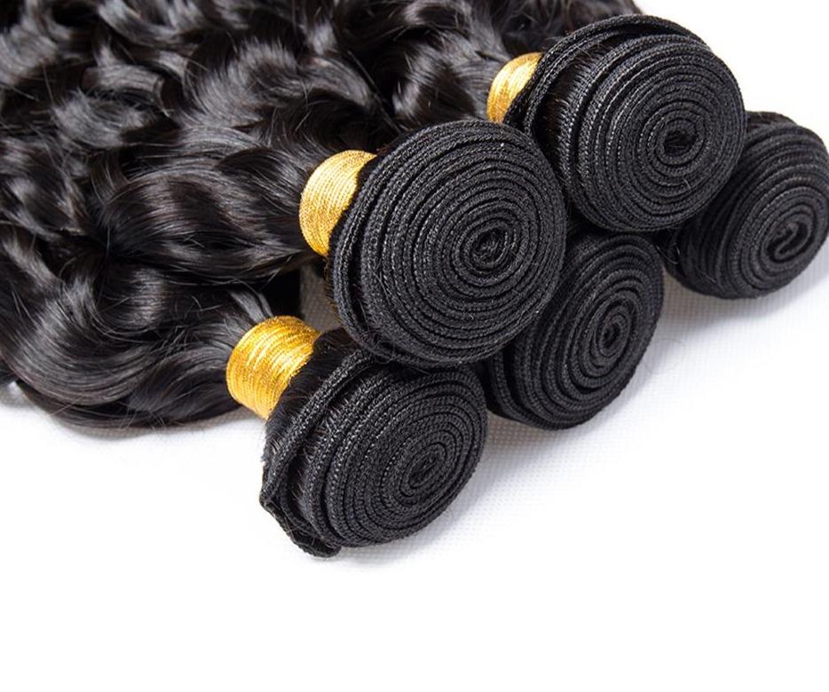 BeuMAX 10A Grade 3/4 Bundles Jerry Curl Peruvian Human Hair Extensions