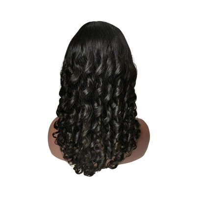 13x1x4 Loose Wave 13x1x6 T part Lace Transparent Human Hair Wigs 180%