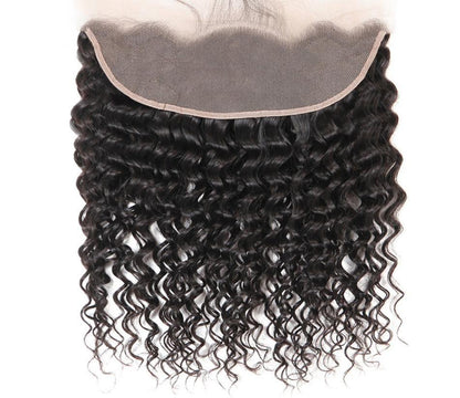 Brazilian Jerry Curl 10A Grade 3/4 bundles with 4x4 Closures & 13x4 Fr