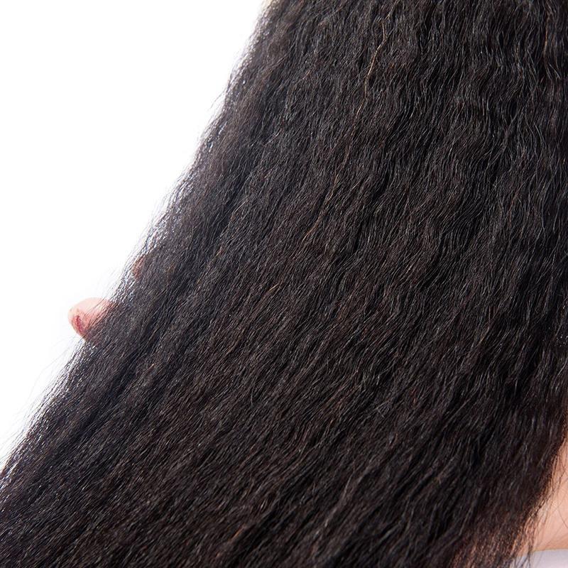 Wholesale 5/6/10/12 Bundles Brazilian Kinky Straight 10A Grade Human H