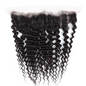 10A Grade THREE PART 13x4 Lace Frontal Remy Human Hair Closure With Ba