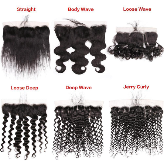 10A Grade THREE PART 13x4 Lace Frontal Remy Human Hair Closure With Ba