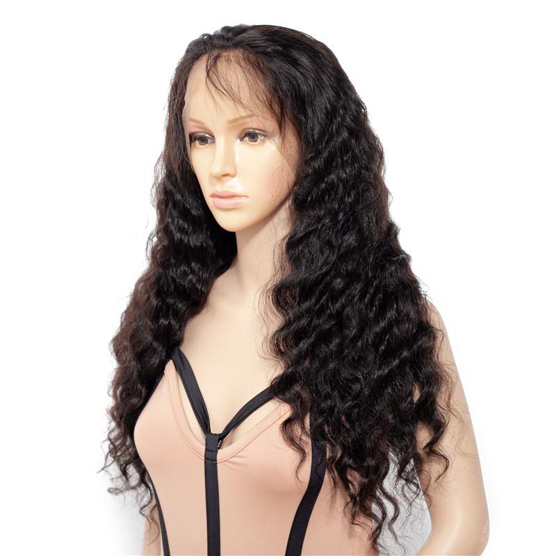 BeuMax Brazilian 13x4 Natural Wave Lace Front Human Hair Wigs