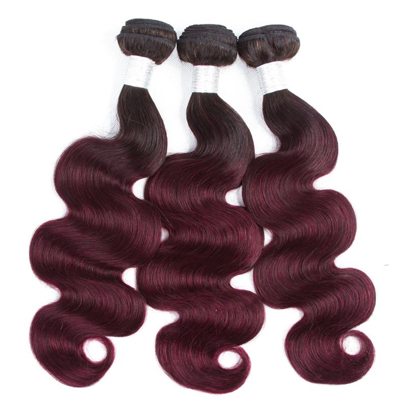 BeuMax 1B/99J Body Wave BUNDLES with CLOSURES & FRONTALS