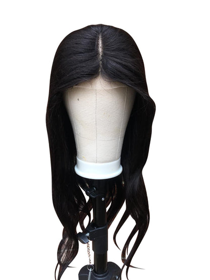 180% Density Full 2x6 Transparent Lace Front Straight Human Hair Wigs