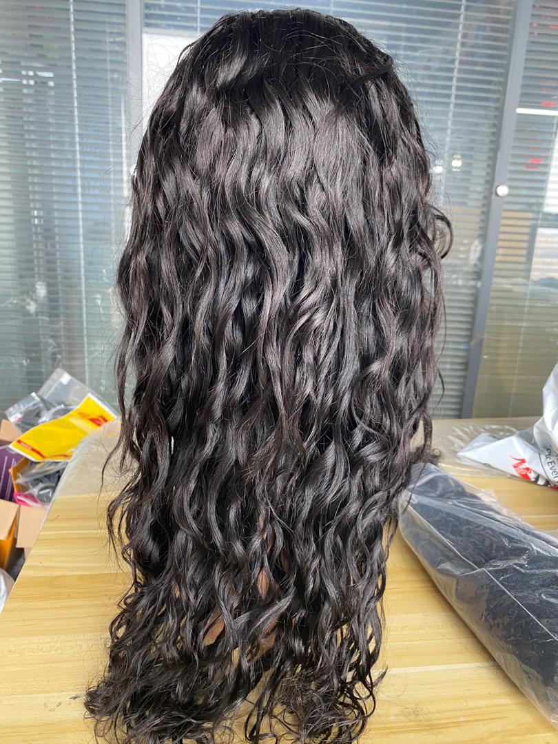 BeuMax Brazilian 13x4 water Wave Lace Front Human Hair Wigs