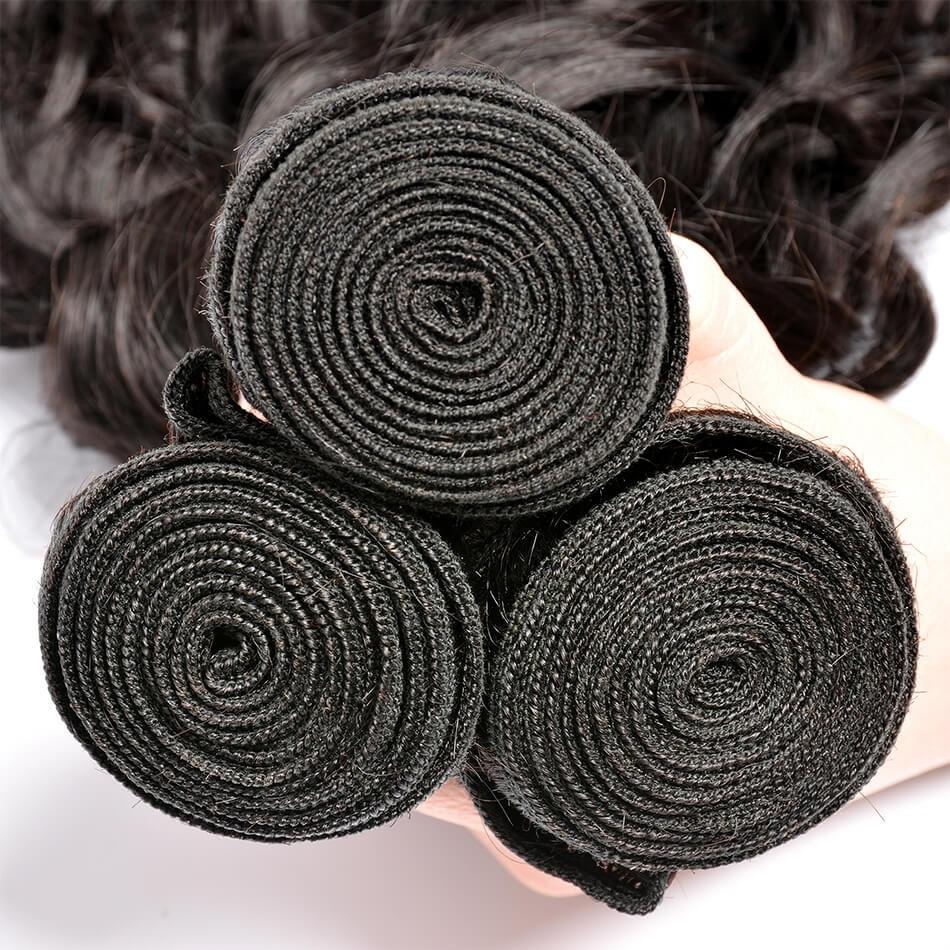 10A Grade 1/3/4 Jerry Curl Weave Brazilian Human Hair Extension Bundle