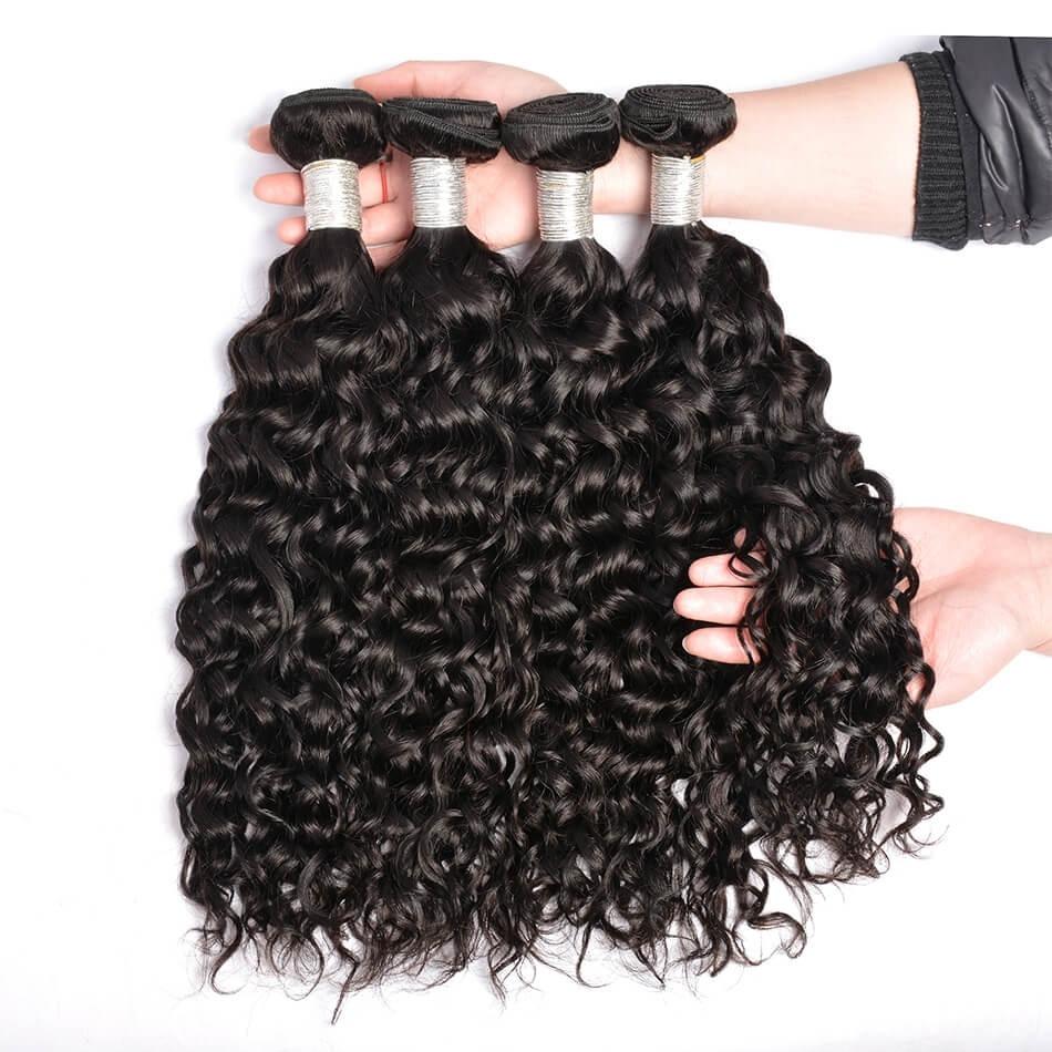 10A Grade 1/3/4 Jerry Curl Weave Brazilian Human Hair Extension Bundle