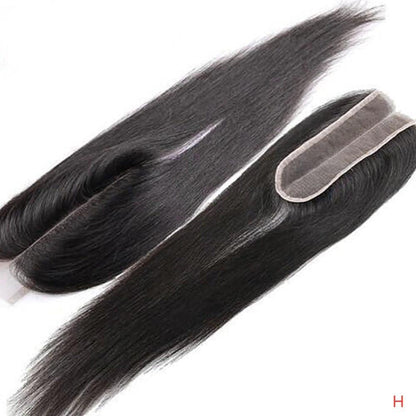 10A Grade Brazilian  Straight 2x6 Lace Closure Kim K Closure Remy Huma