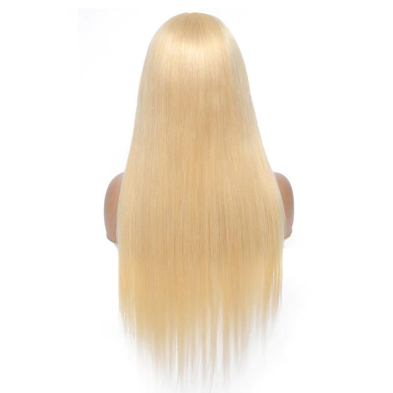 #1B/613 Straight 180% Density #613 Wig with Bang 200% Density Human