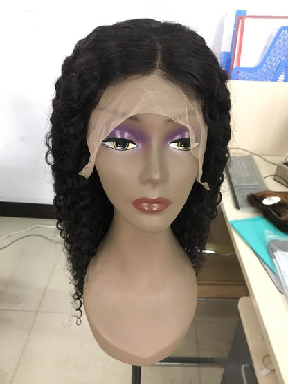 BeuMax Brazilian 13x4 Jerry Curl Lace Front Human Hair Wigs