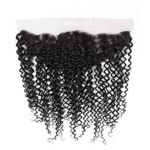 10A Grade THREE PART 13x4 Lace Frontal Remy Human Hair Closure With Ba