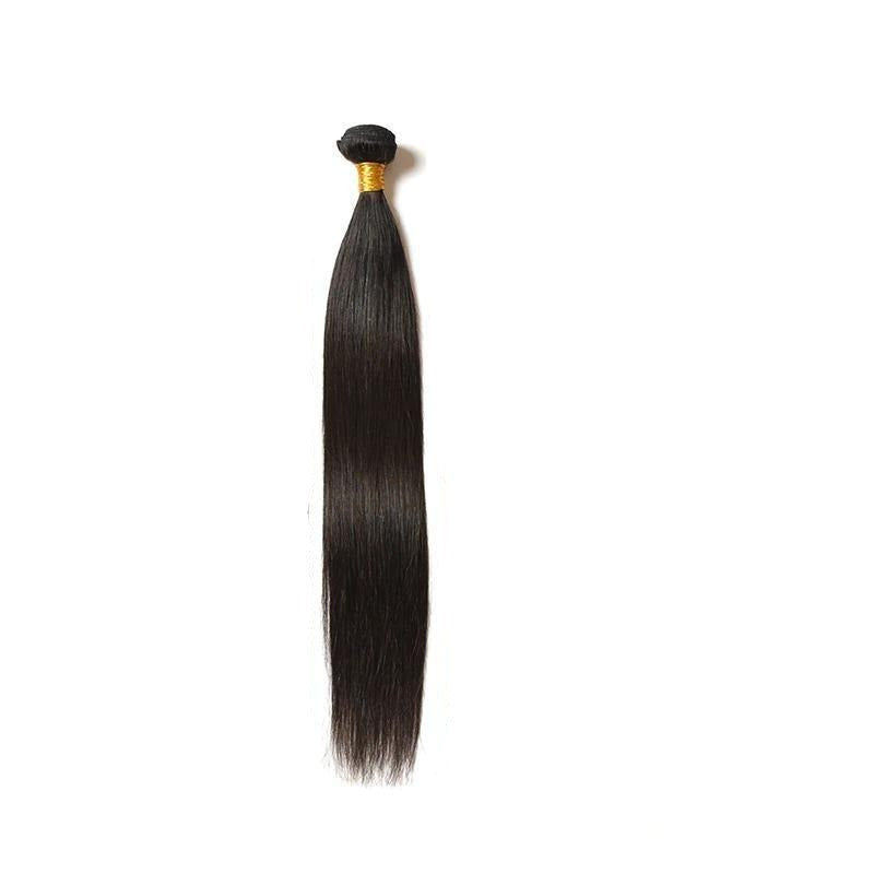 10A Grade 1/3/4 Straight Brazilian 100% Human Hair Bundles Double Weft