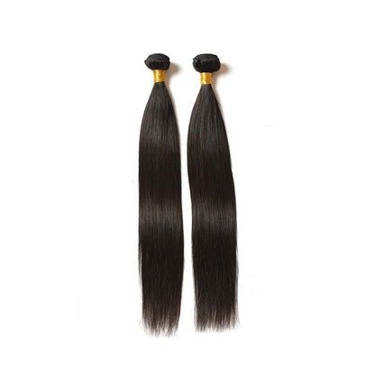 10A Grade 1/3/4 Straight Brazilian 100% Human Hair Bundles Double Weft