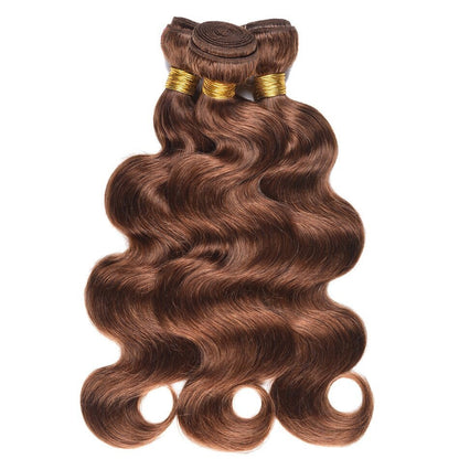 10A Grade #33 Body Wave #4 BUNDLES with CLOSURES & FRONTALS