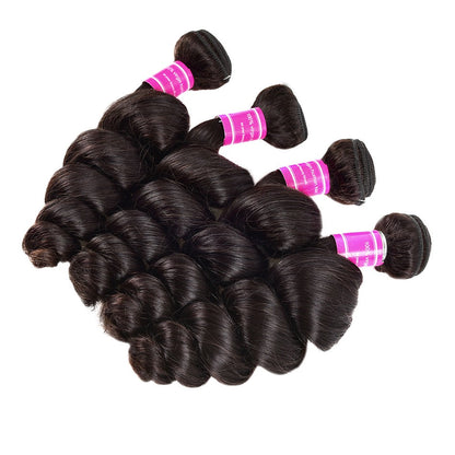 Wholesale Brazilian Loose Wave 5/6/10/12 Bundles 10A Grade Human Hair