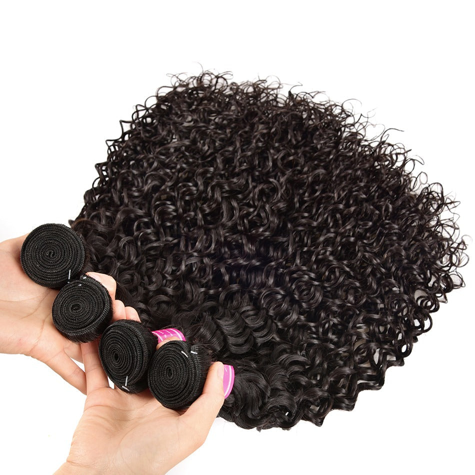 Wholesale 5/6/10/12 Bundles Brazilian Water Wave 10A Grade Human Hair